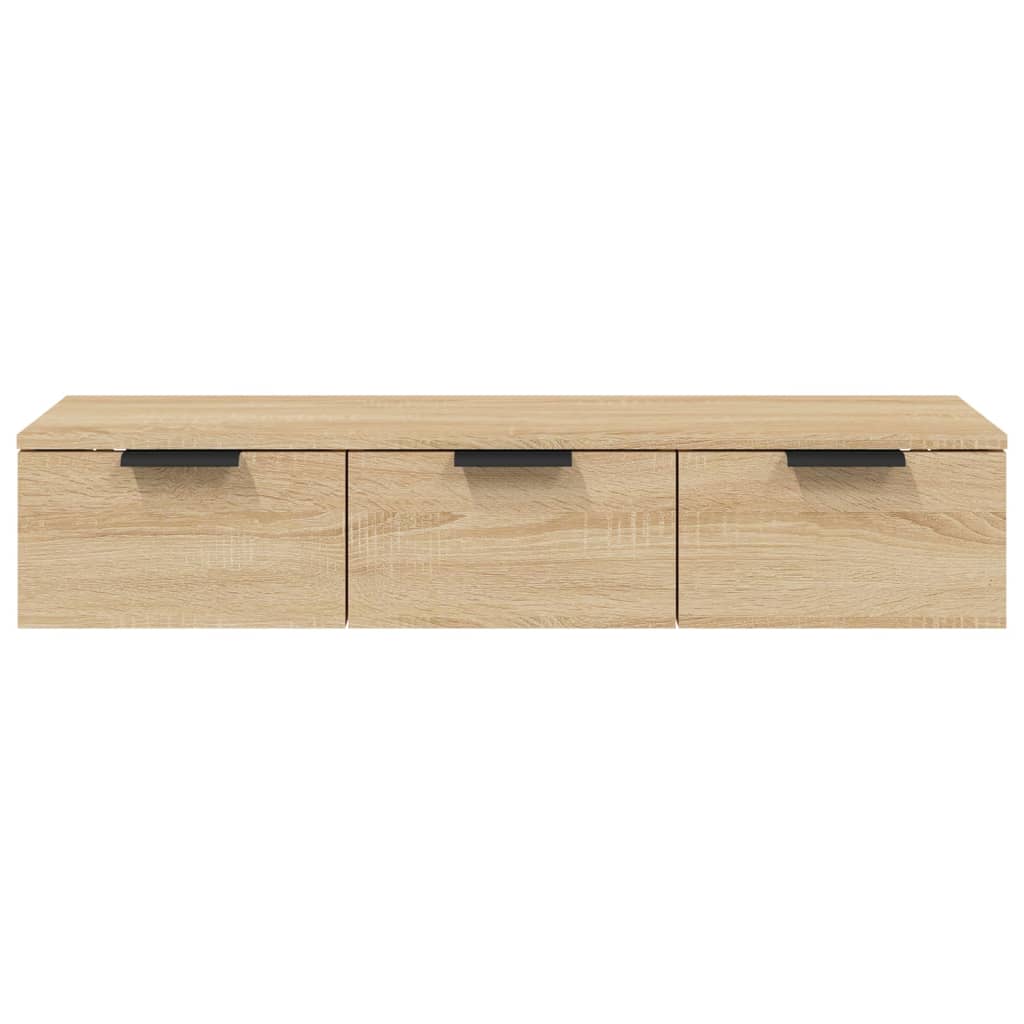 vidaXL Nástěnná skříňka dub sonoma 102 x 30 x 20 cm kompozitní dřevo