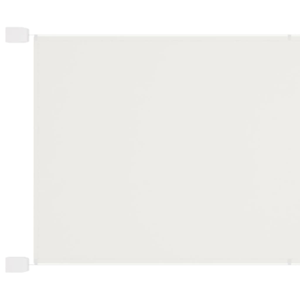 vidaXL Vertikální markýza bílá 100 x 270 cm oxfordská látka