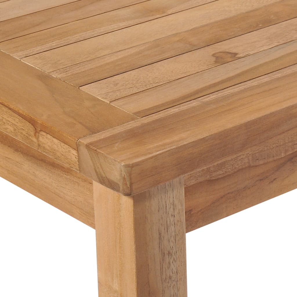 vidaXL Zahradní stůl 150 x 90 x 77 cm masivní teakové dřevo