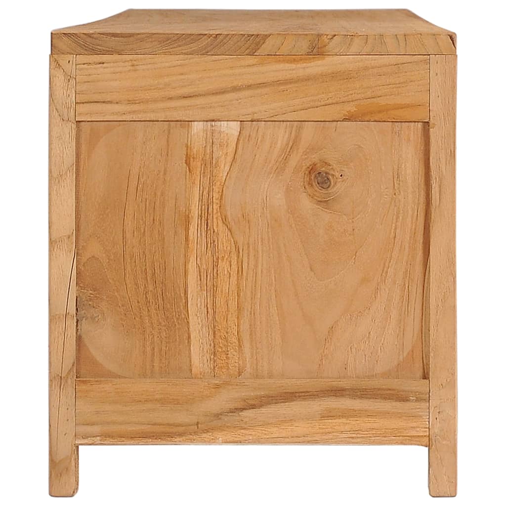 vidaXL TV stolek 135 x 30 x 35 cm masivní teakové dřevo