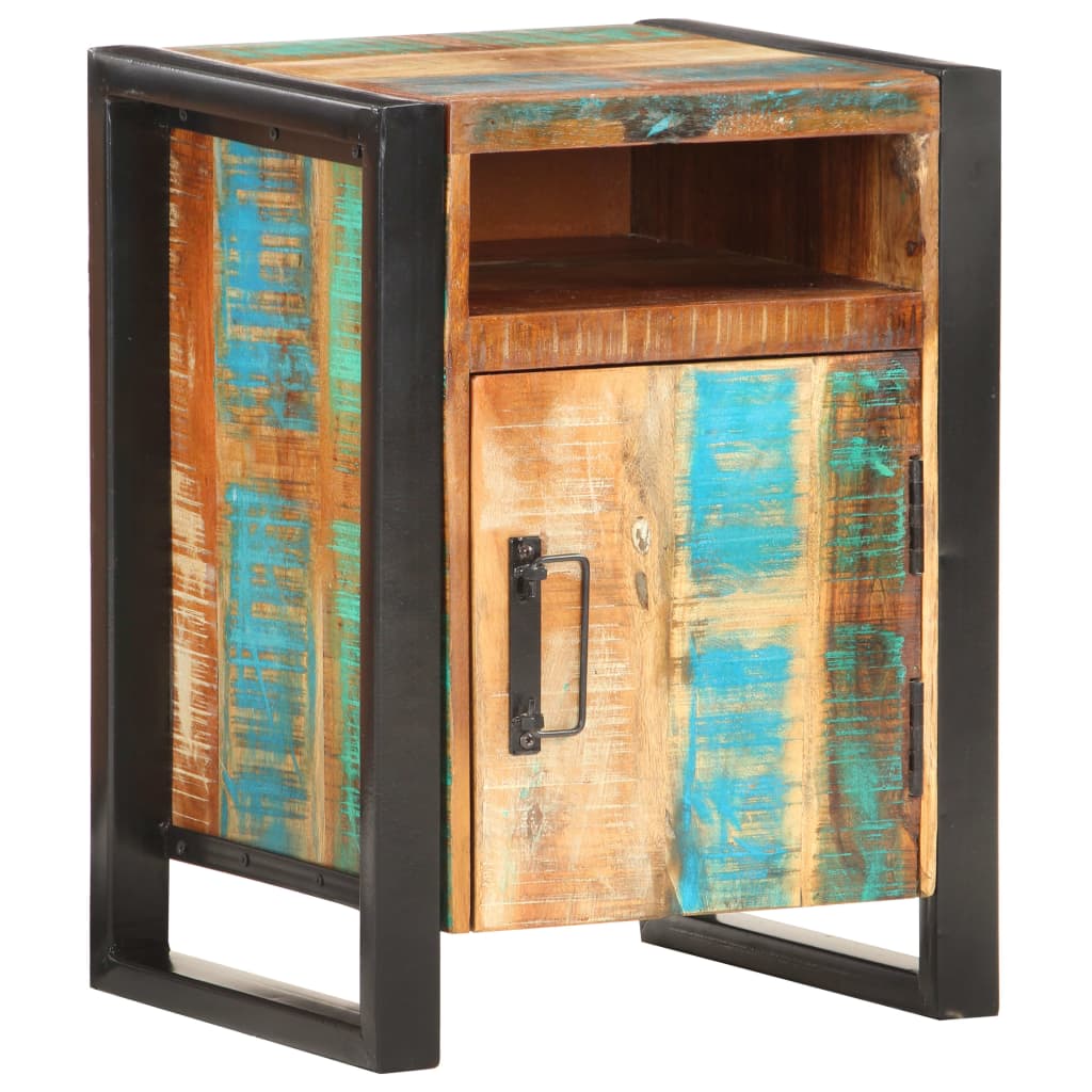 vidaXL Noční stolek 40 x 35 x 55 cm masivní recyklované dřevo