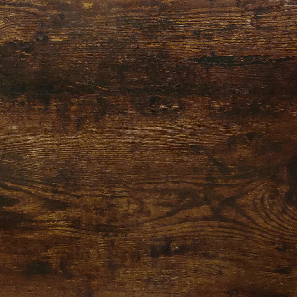 vidaXL Rohový psací stůl kouřový dub kompozitní dřevo