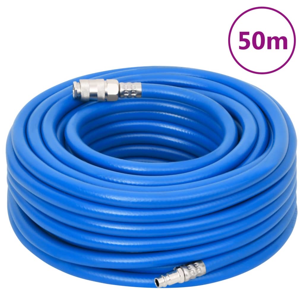 vidaXL Vzduchová hadice modrá 0,6" 50 m PVC