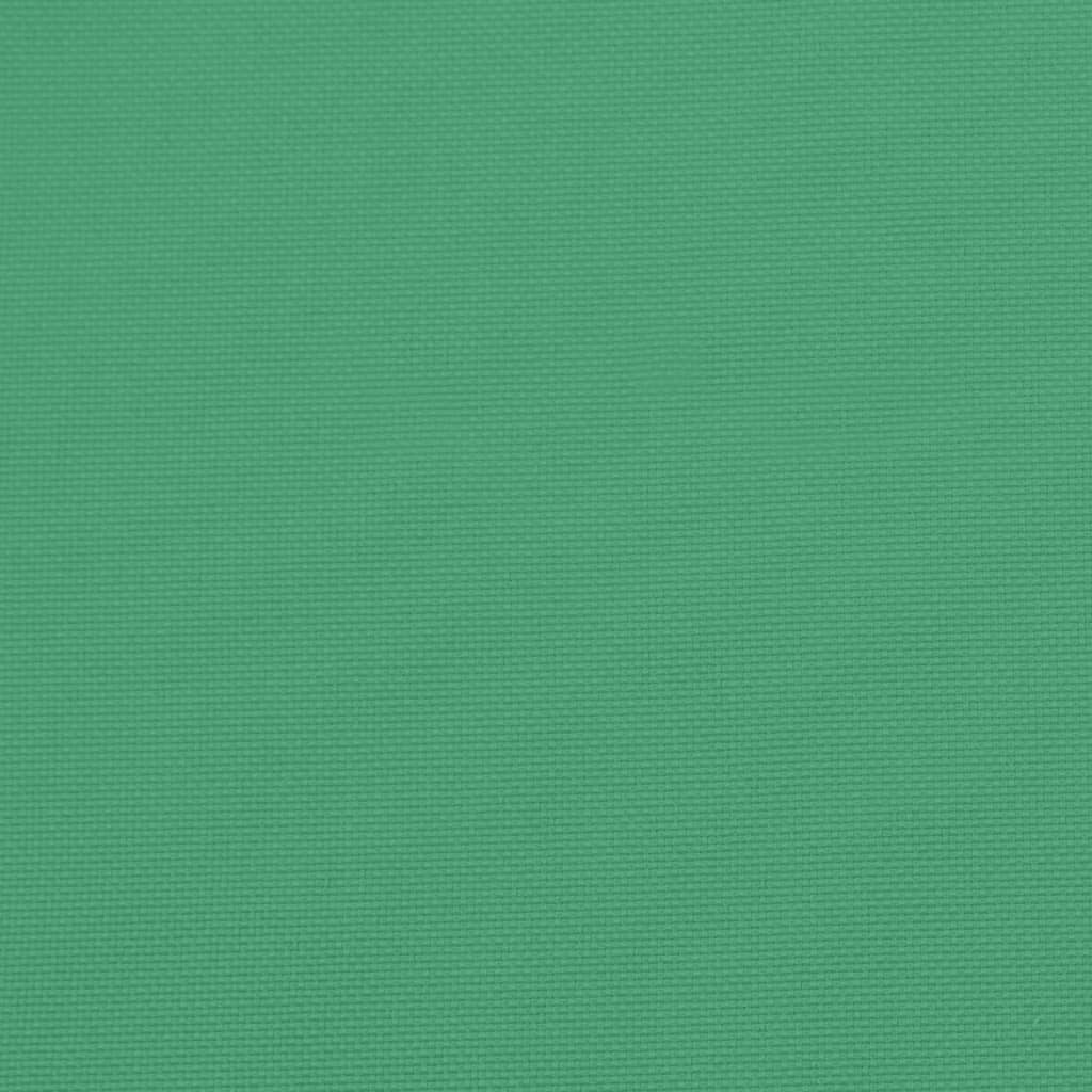 vidaXL Poduška na palety zelená 80 x 40 x 12 cm textil