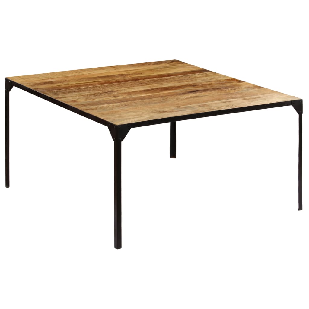 vidaXL Jídelní stůl 140 x 140 x 76 cm masivní mangovníkové dřevo