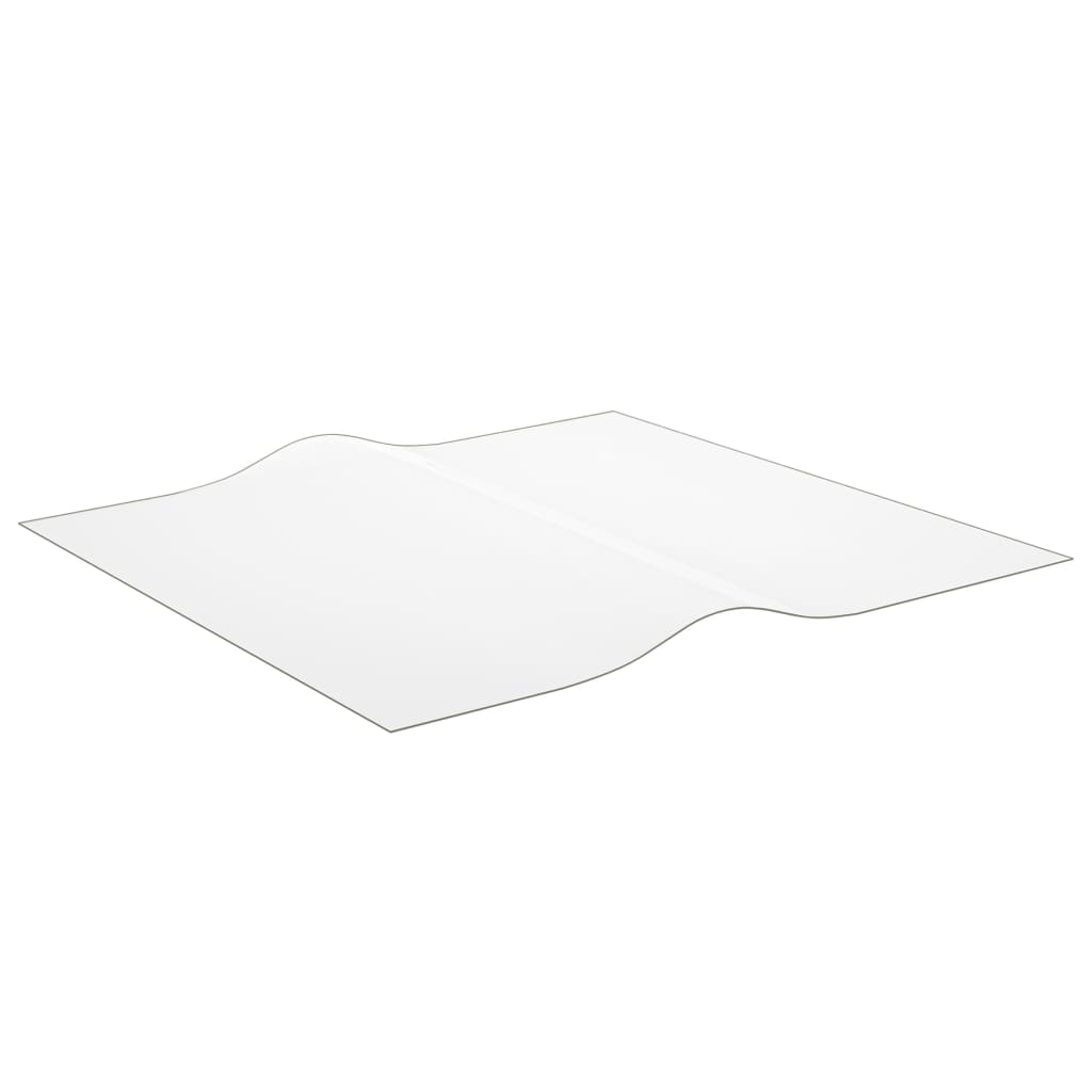 vidaXL Ochranná fólie na stůl matná 70x70 cm 1,6 mm PVC
