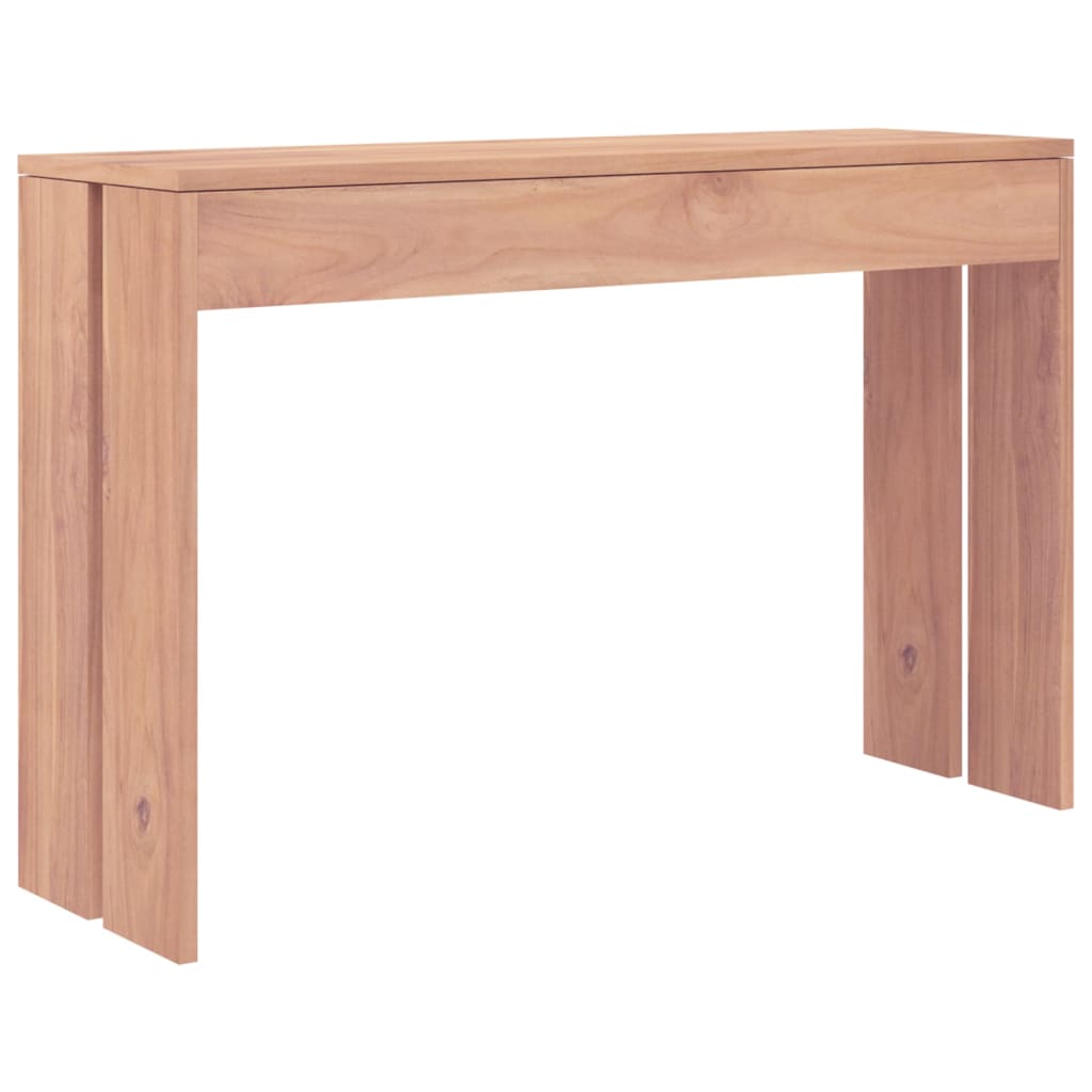 vidaXL Konzolový stolek 110 x 35 x 75 cm masivní teakové dřevo