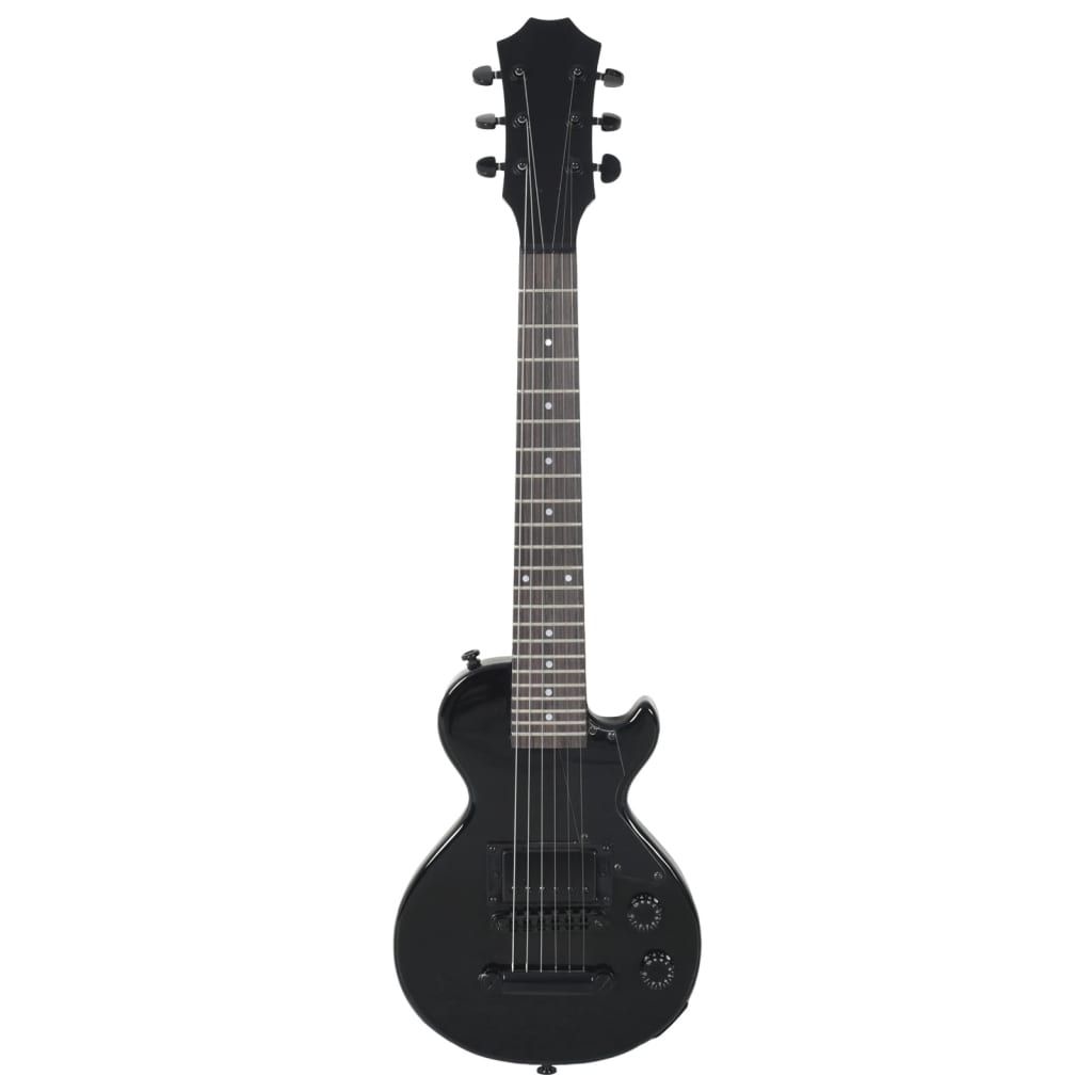 vidaXL Elektrická kytara pro děti s obalem černá 3/4 30"