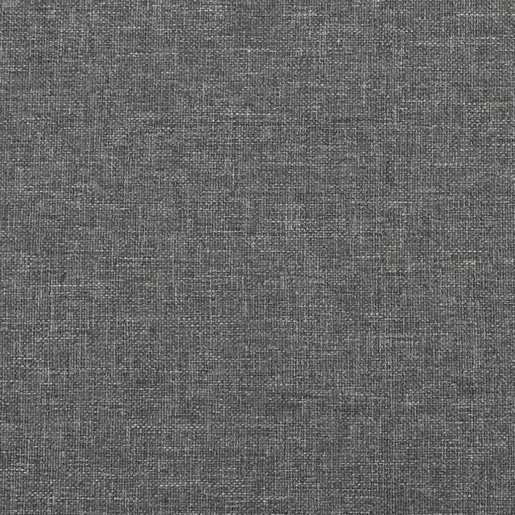 vidaXL 4místné polohovací křeslo světle šedé textil
