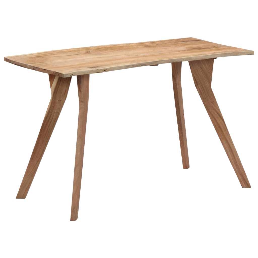 vidaXL Jídelní stůl 120 x 58 x 76 cm masivní akáciové dřevo