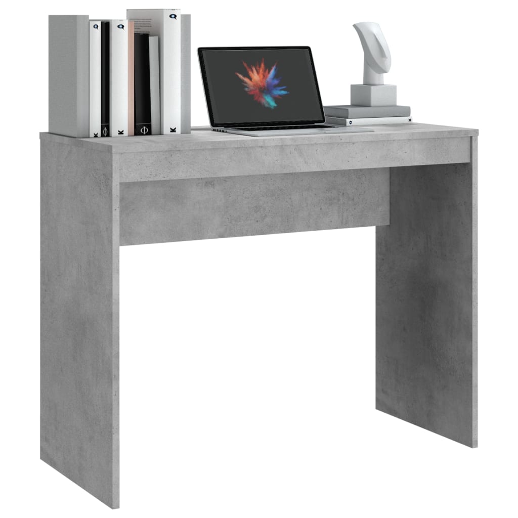 vidaXL Psací stůl betonově šedý 90 x 40 x 72 cm kompozitní dřevo