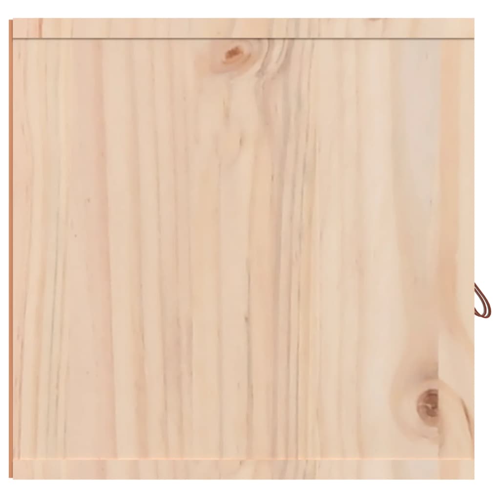vidaXL Nástěnná skříňka 80 x 30 x 30 cm masivní borové dřevo