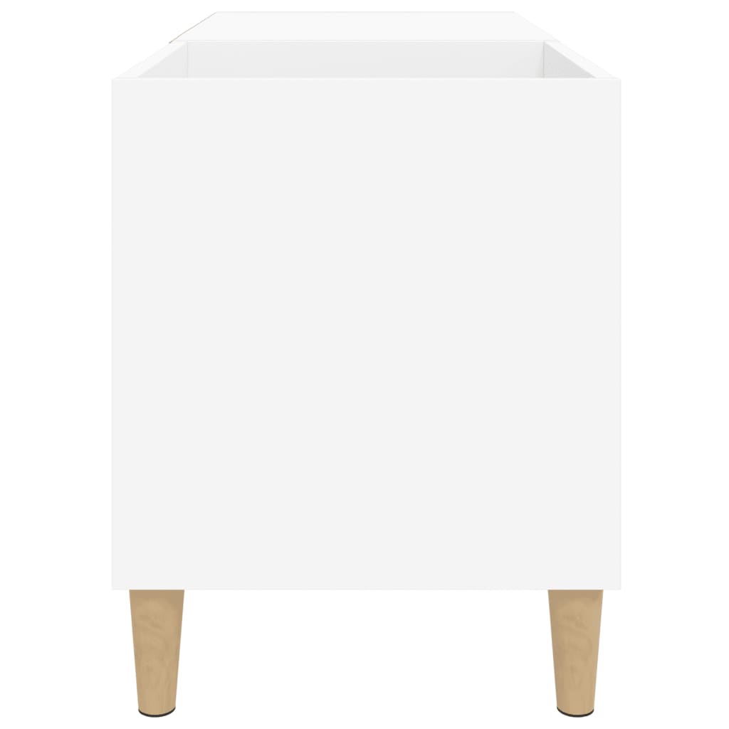 vidaXL Skříňka na LP desky bílá 84,5 x 38 x 48 cm kompozitní dřevo