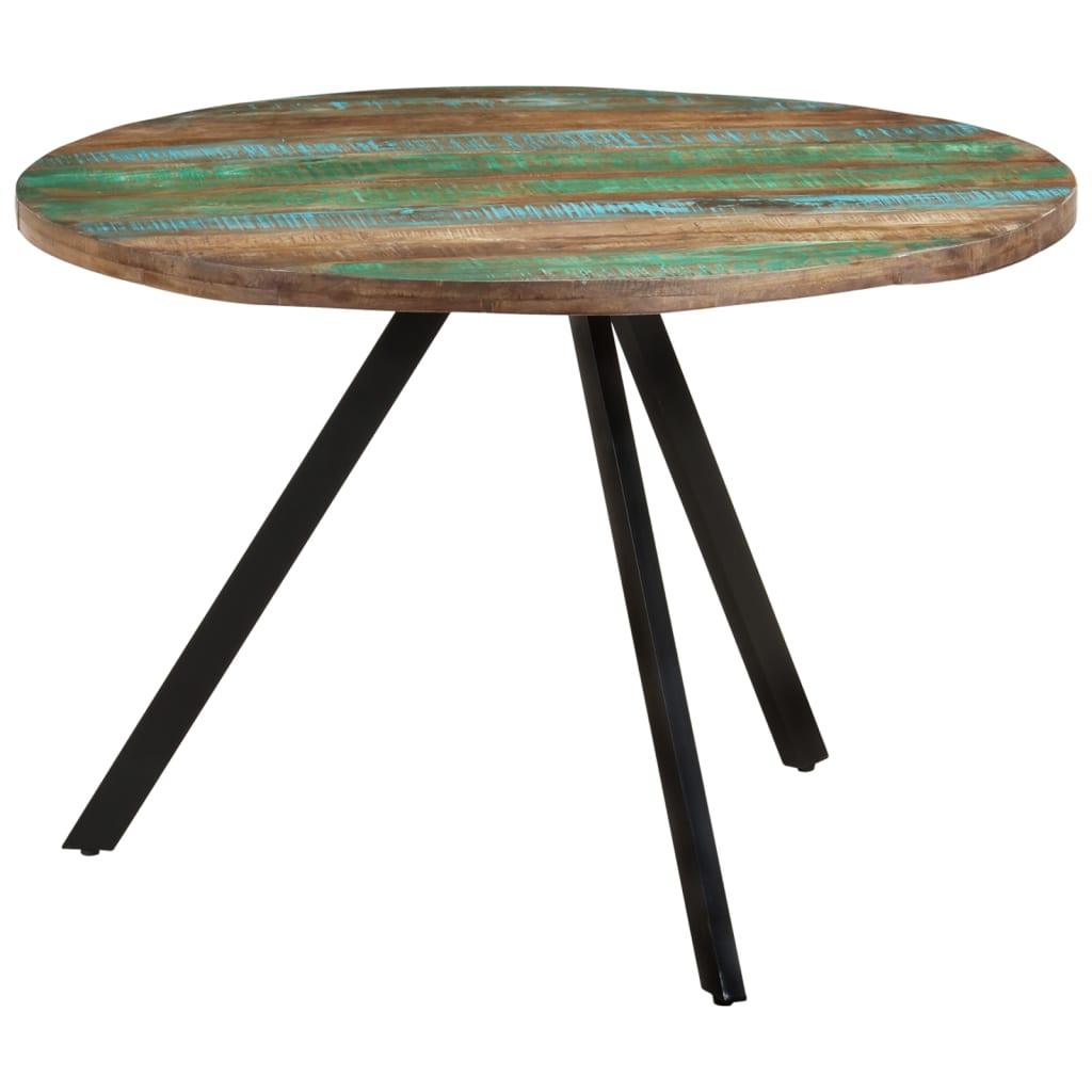 vidaXL Jídelní stůl 110 x 75 cm masivní recyklované dřevo