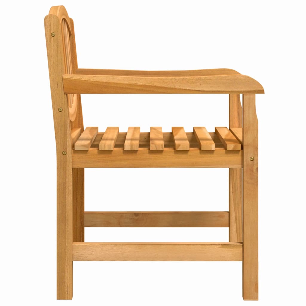 vidaXL Zahradní židle 2 ks 58 x 59 x 88 cm masivní teakové dřevo