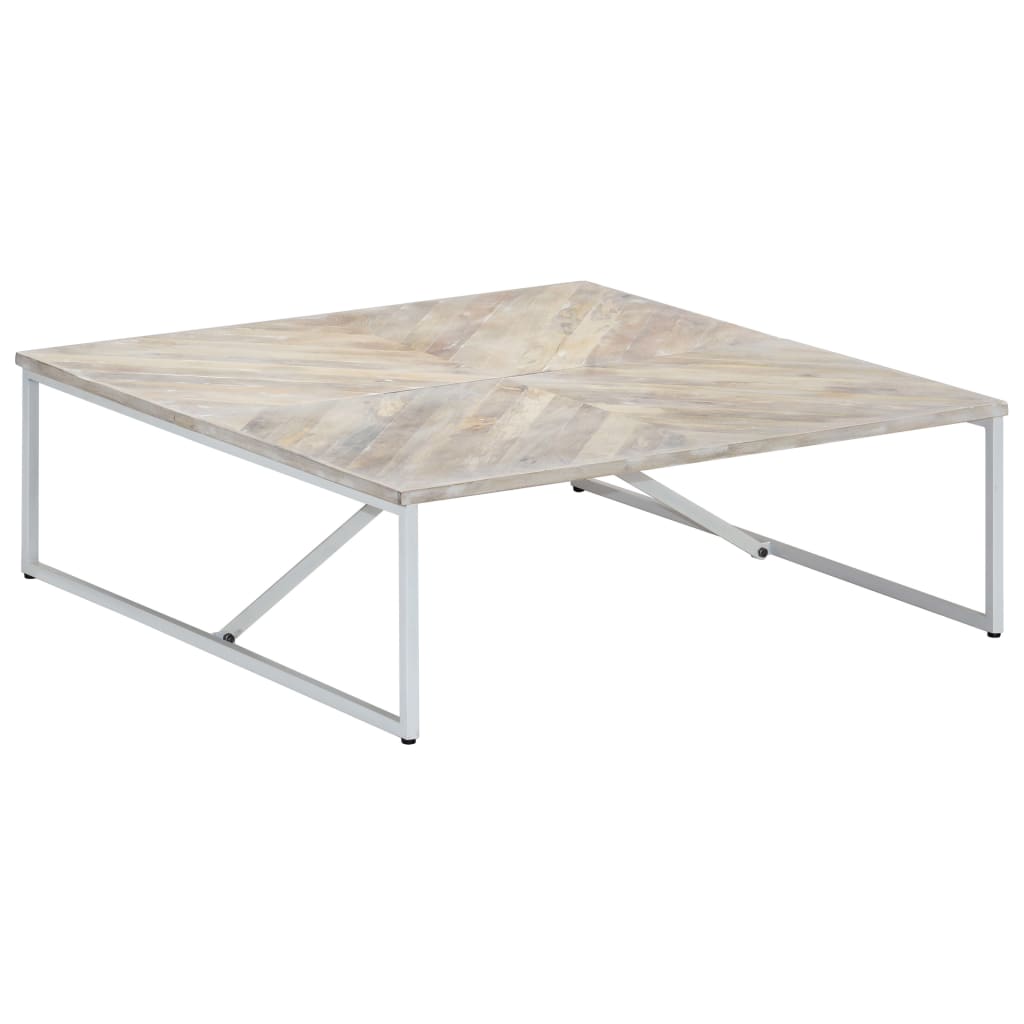 vidaXL Konferenční stolek 110 x 110 x 36 cm masivní mangovníkové dřevo
