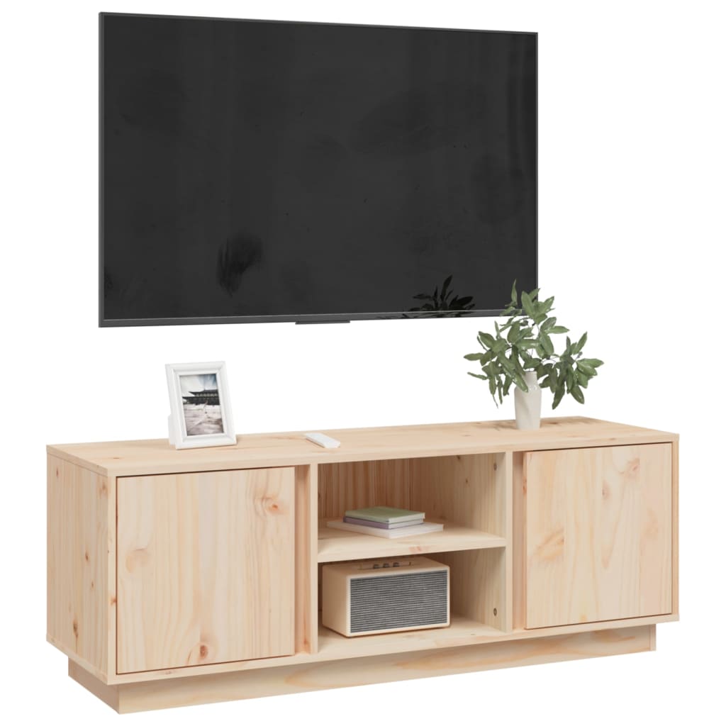 vidaXL TV skříňka 110x35x40,5 cm masivní borové dřevo