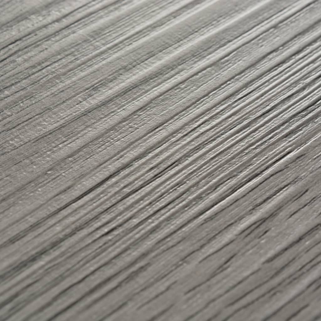 vidaXL Samolepící podlahová krytina PVC 5,02 m² 2 mm tmavě šedá
