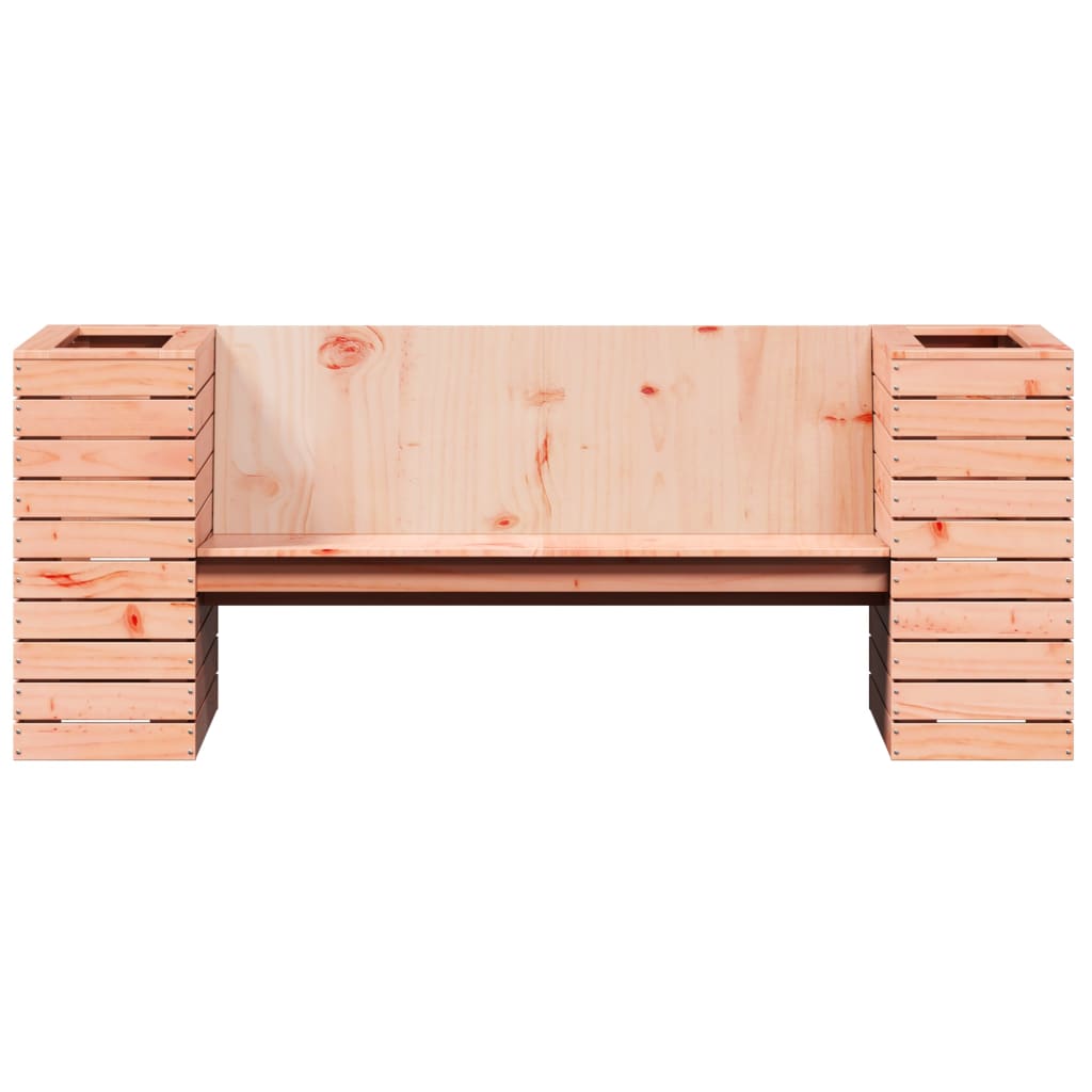 vidaXL Lavice s truhlíky 167,5 x 60 x 65 cm masivní dřevo douglasky