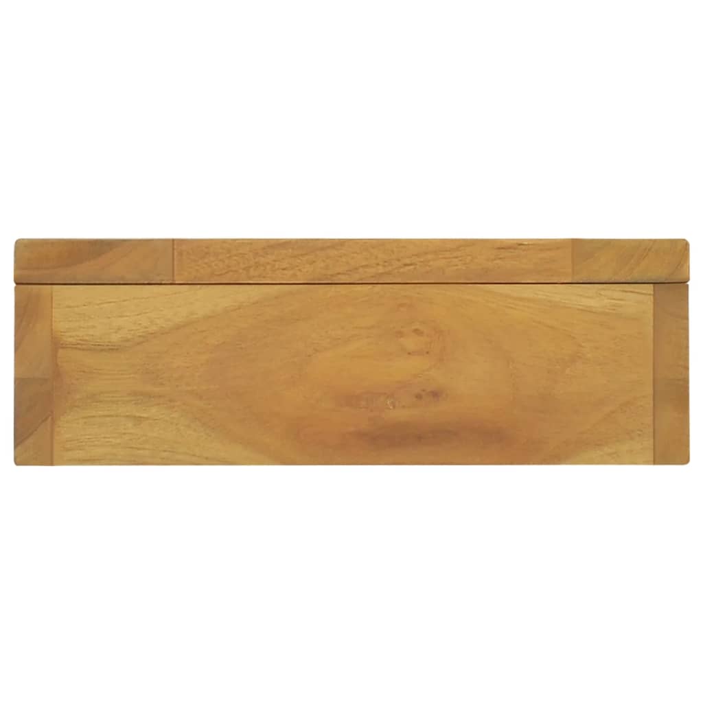 vidaXL Zrcadlová skříňka 30 x 10 x 40 cm masivní teakové dřevo