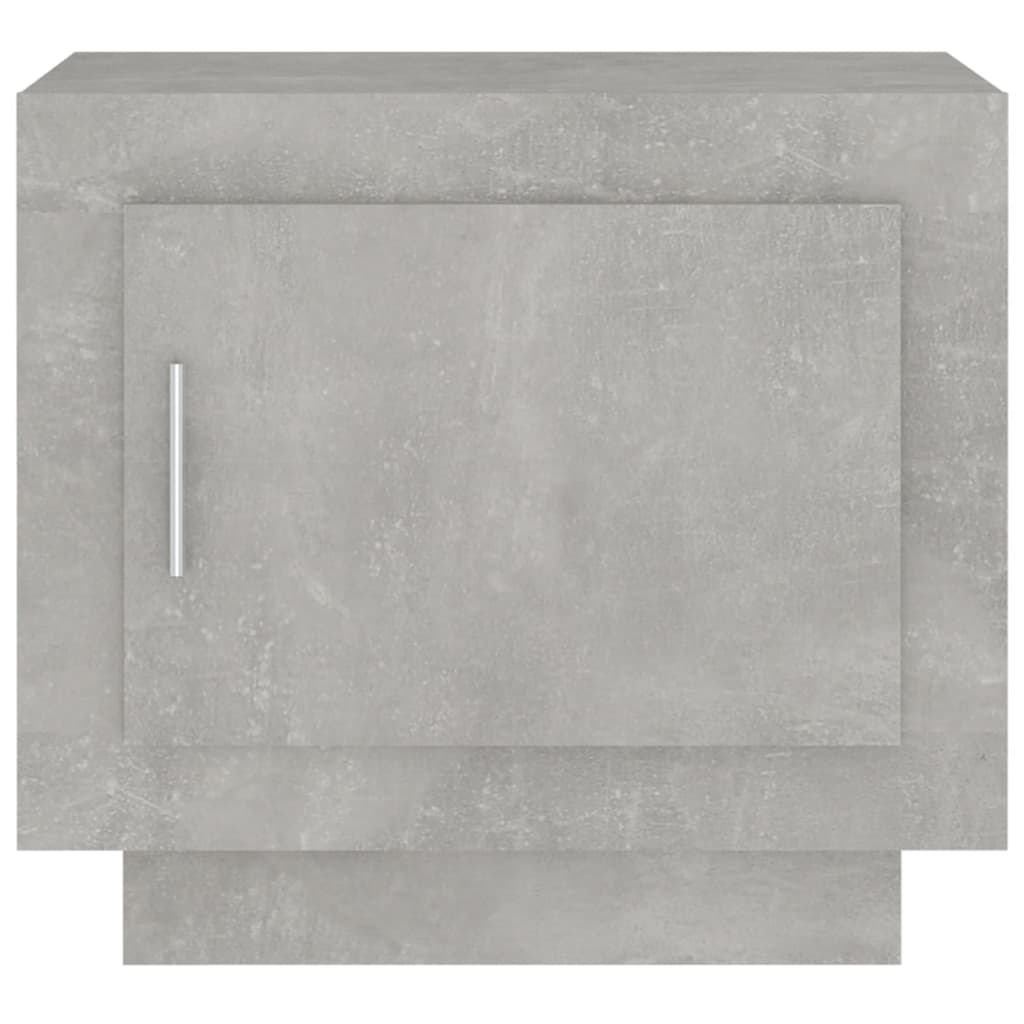 vidaXL Konferenční stolek betonově šedý 51x50x45 cm kompozitní dřevo