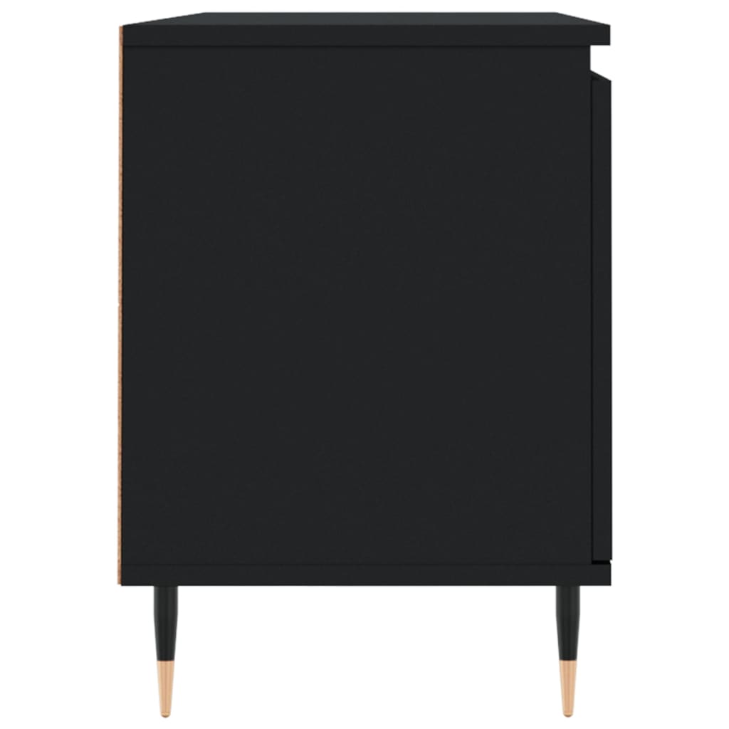 vidaXL TV skříňka černá 104 x 35 x 50 cm kompozitní dřevo
