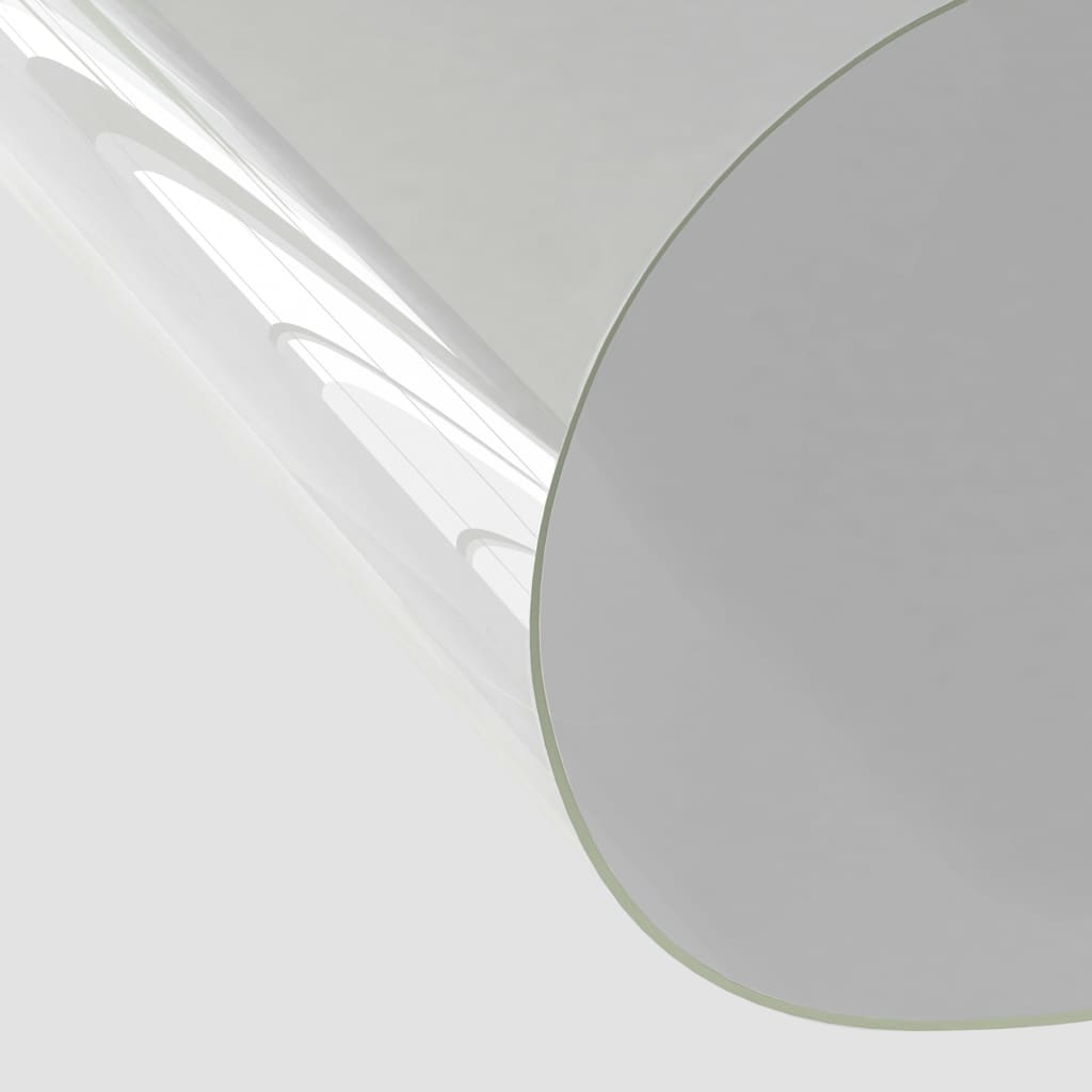 vidaXL Ochranná fólie na stůl průhledná 70x70 cm 1,6 mm PVC