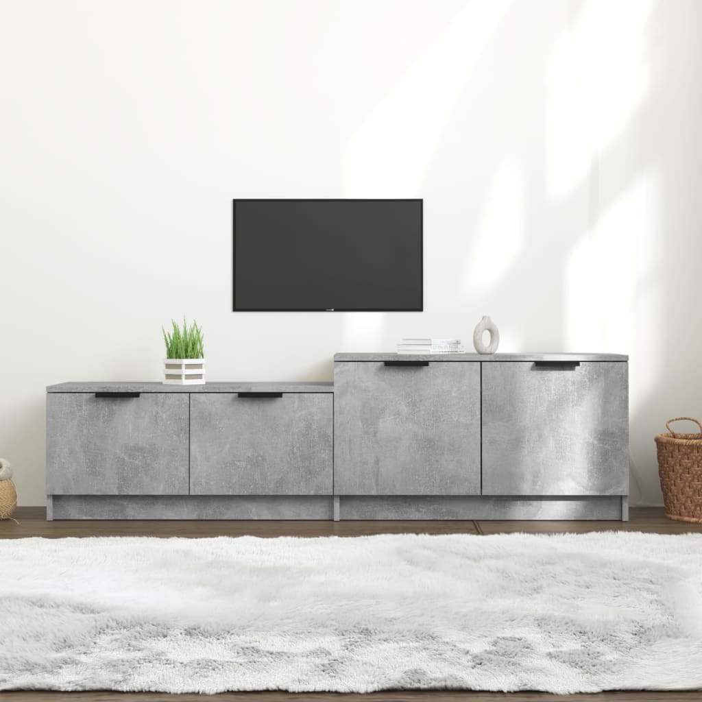 vidaXL TV skříňka betonově šedá 158,5 x 36 x 45 cm kompozitní dřevo