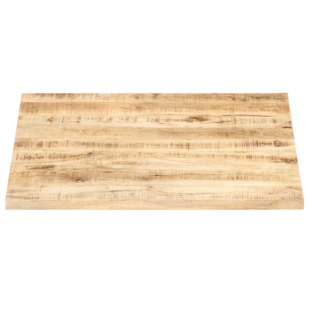 vidaXL Stolní deska masivní mangovníkové dřevo 25–27 mm 60 x 60 cm
