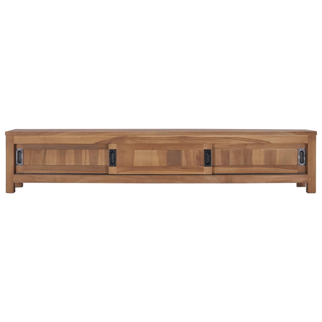 vidaXL TV stolek 150 x 30 x 30 cm masivní teakové dřevo