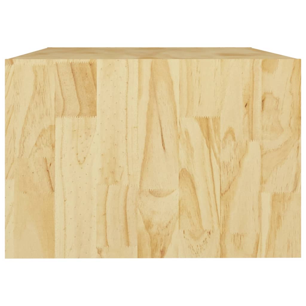 vidaXL Konferenční stolek 75 x 50 x 33,5 cm masivní borové dřevo