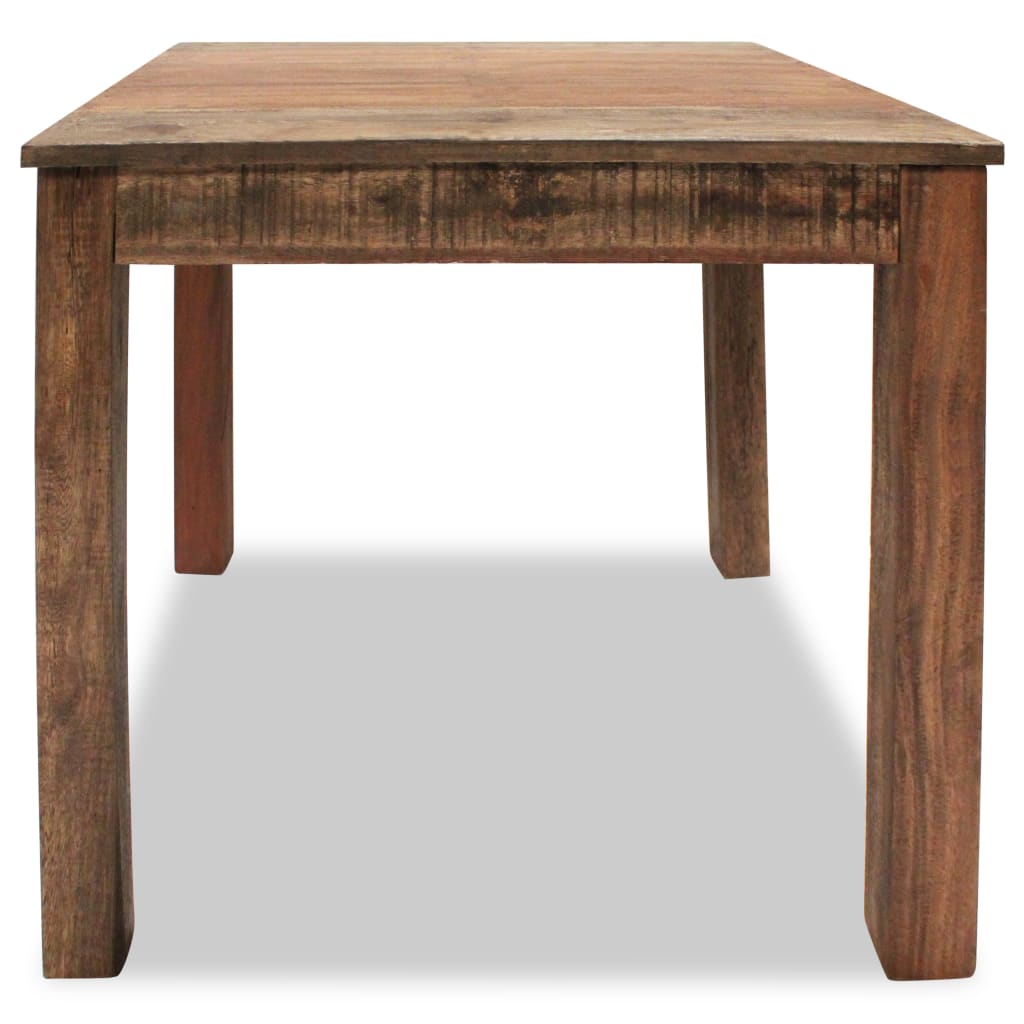 vidaXL Jídelní stůl, masivní recyklované dřevo, 82x80x76 cm