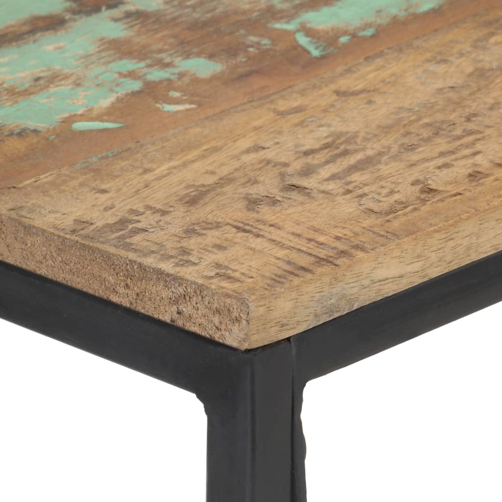 vidaXL Konzolový stolek 110 x 35 x 75 cm masivní recyklované dřevo