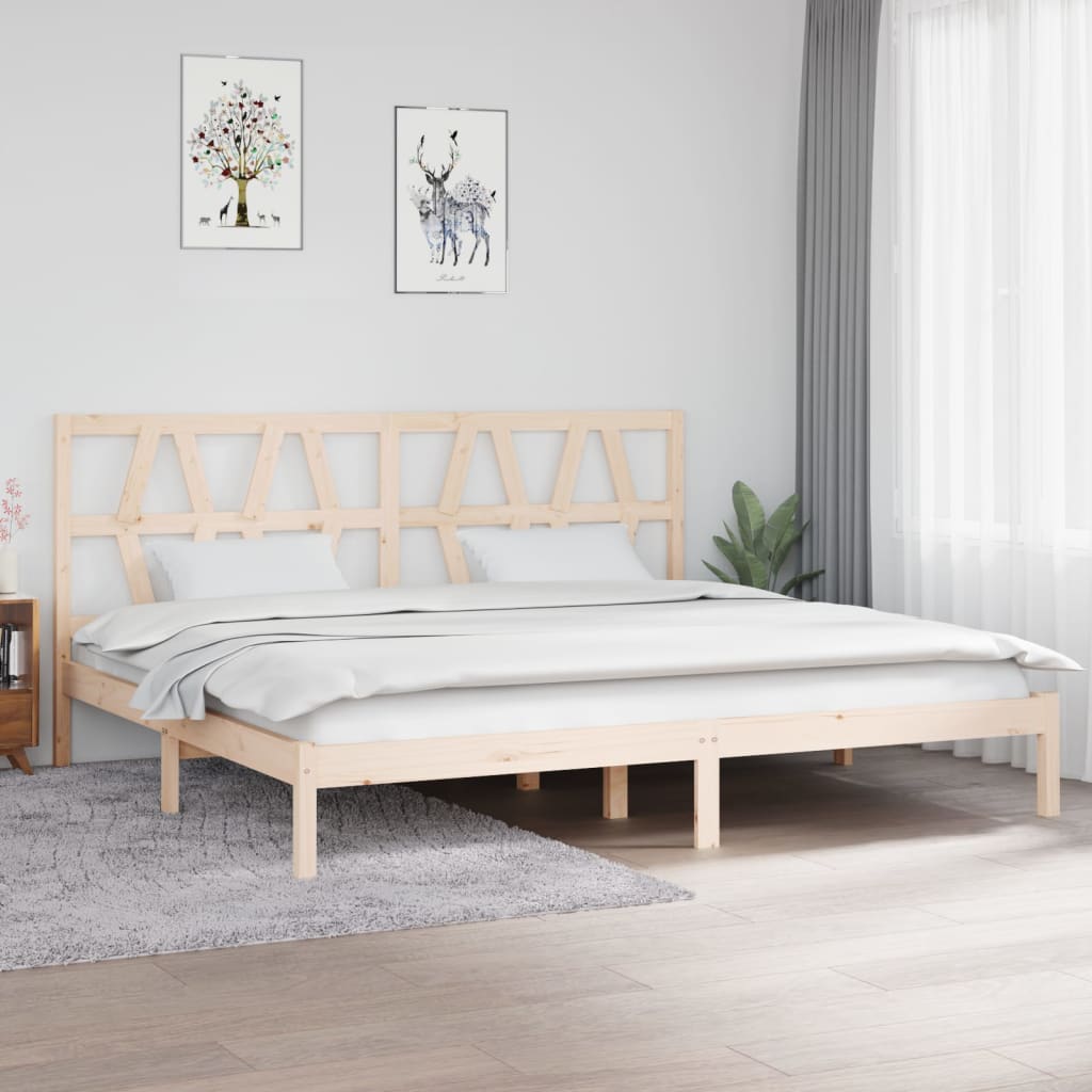 vidaXL Rám postele masivní borovice 200 x 200 cm