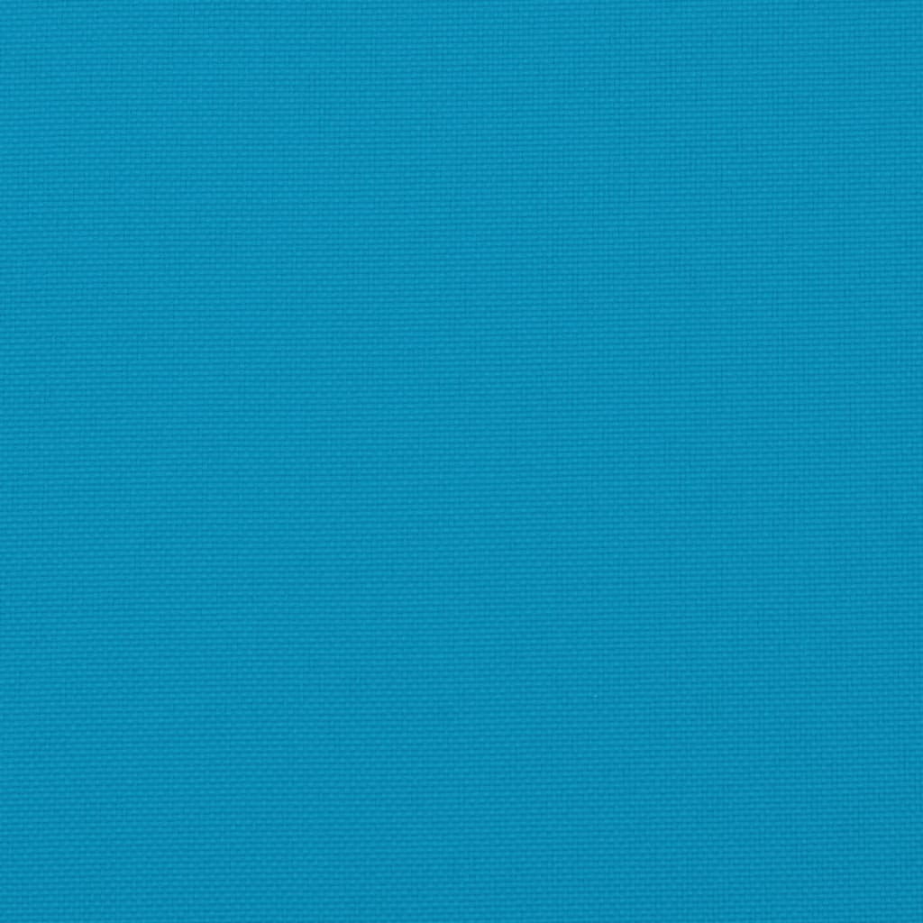 vidaXL Poduška na palety modrá 70 x 70 x 12 cm textil