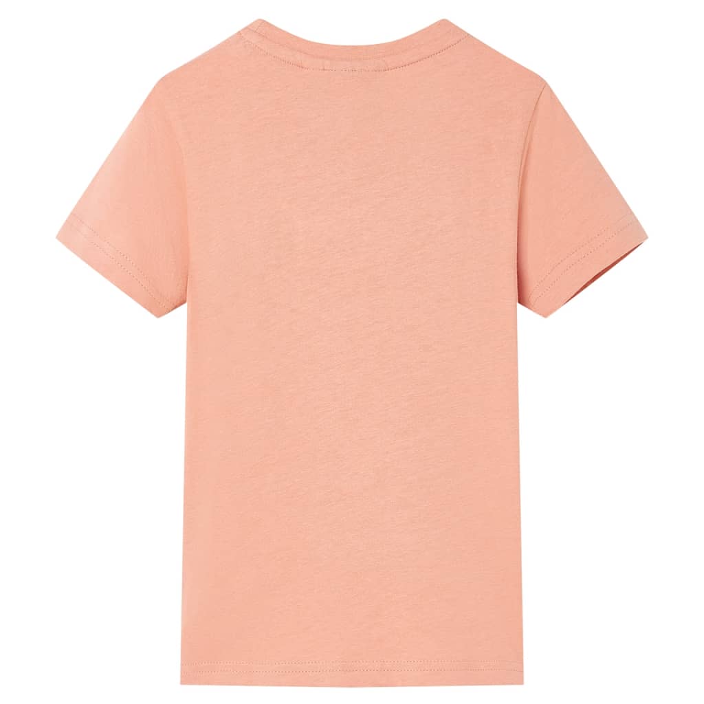 Dětské tričko světle oranžové 92