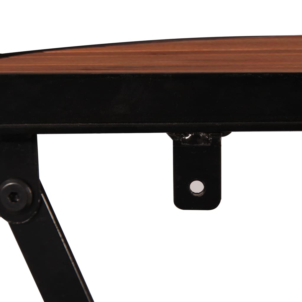 vidaXL Bistro stolek 85 x 43 x 75 cm masivní akáciové dřevo
