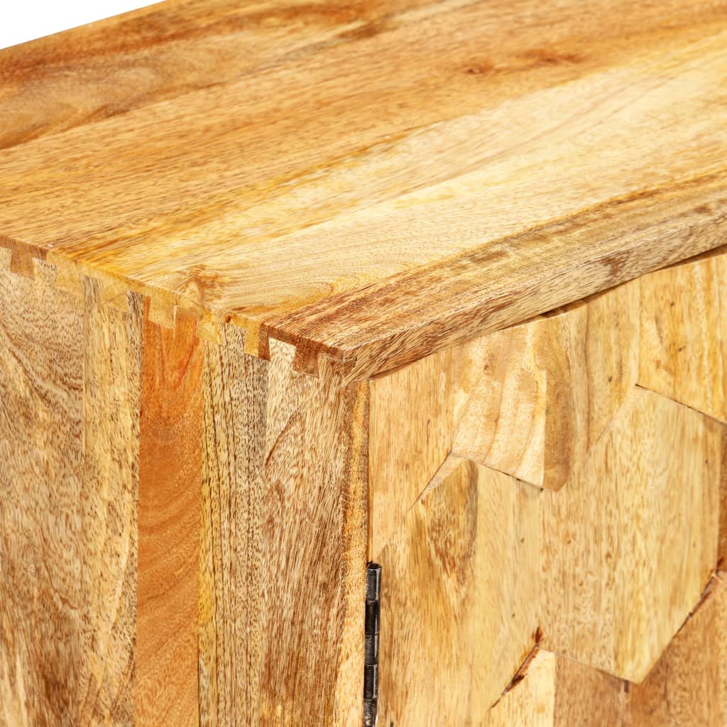 vidaXL Příborník z masivního mangovníkového dřeva, 118 x 35 x 75 cm