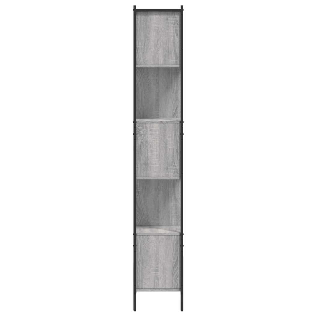vidaXL Knihovna šedá sonoma 102 x 28 x 172 cm kompozitní dřevo
