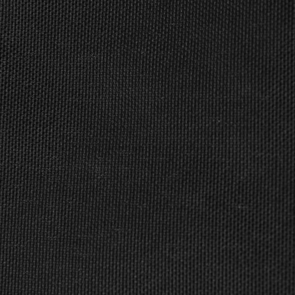 vidaXL Stínící plachta oxfordská látka obdélníková 3,5 x 5 m černá
