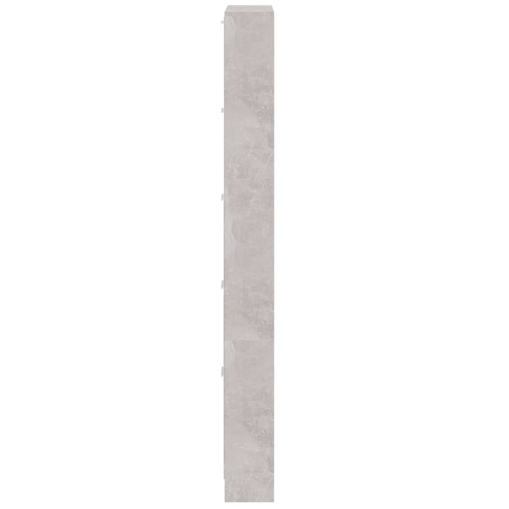 vidaXL Botník betonově šedý 59 x 17 x 169 cm kompozitní dřevo
