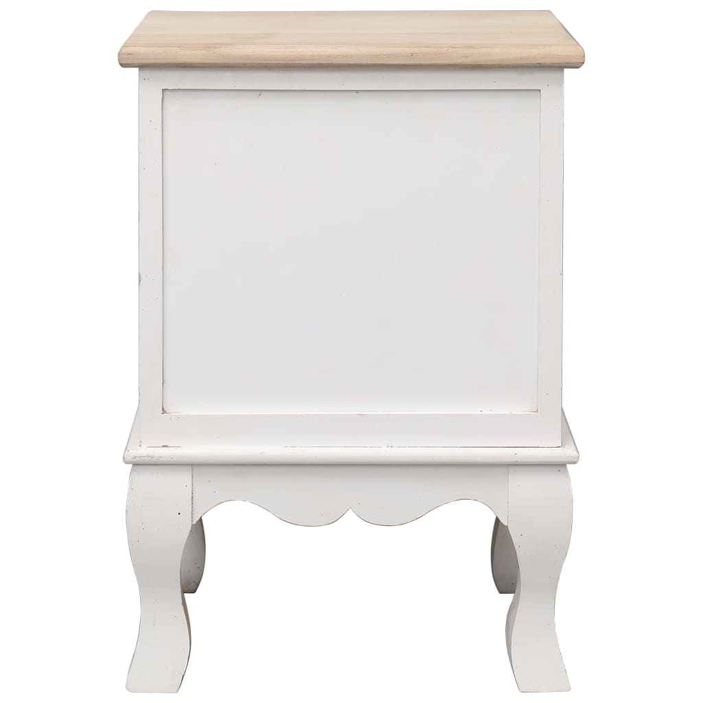vidaXL Noční stolek 35 x 30 x 50 cm dřevo pavlovnie