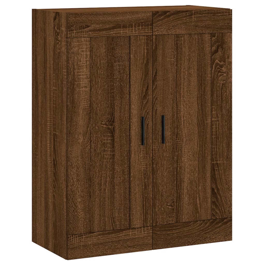vidaXL Nástěnná skříňka hnědý dub 69,5 x 34 x 90 cm kompozitní dřevo