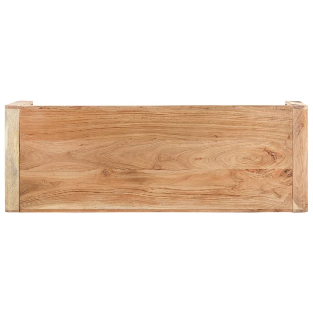 vidaXL Lavice 110 x 38 x 46 cm masivní akáciové dřevo