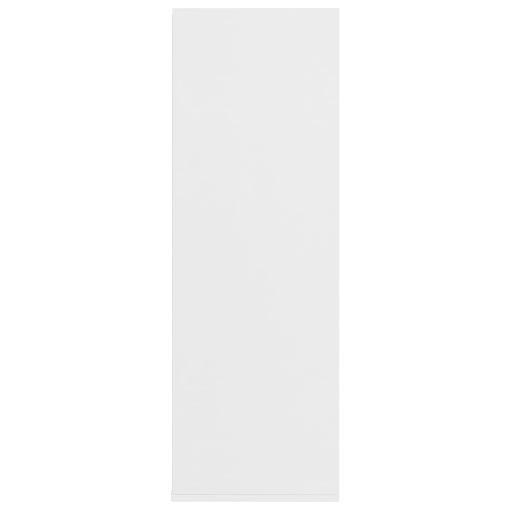 vidaXL Botník bílý 54 x 34 x 100,5 kompozitní dřevo