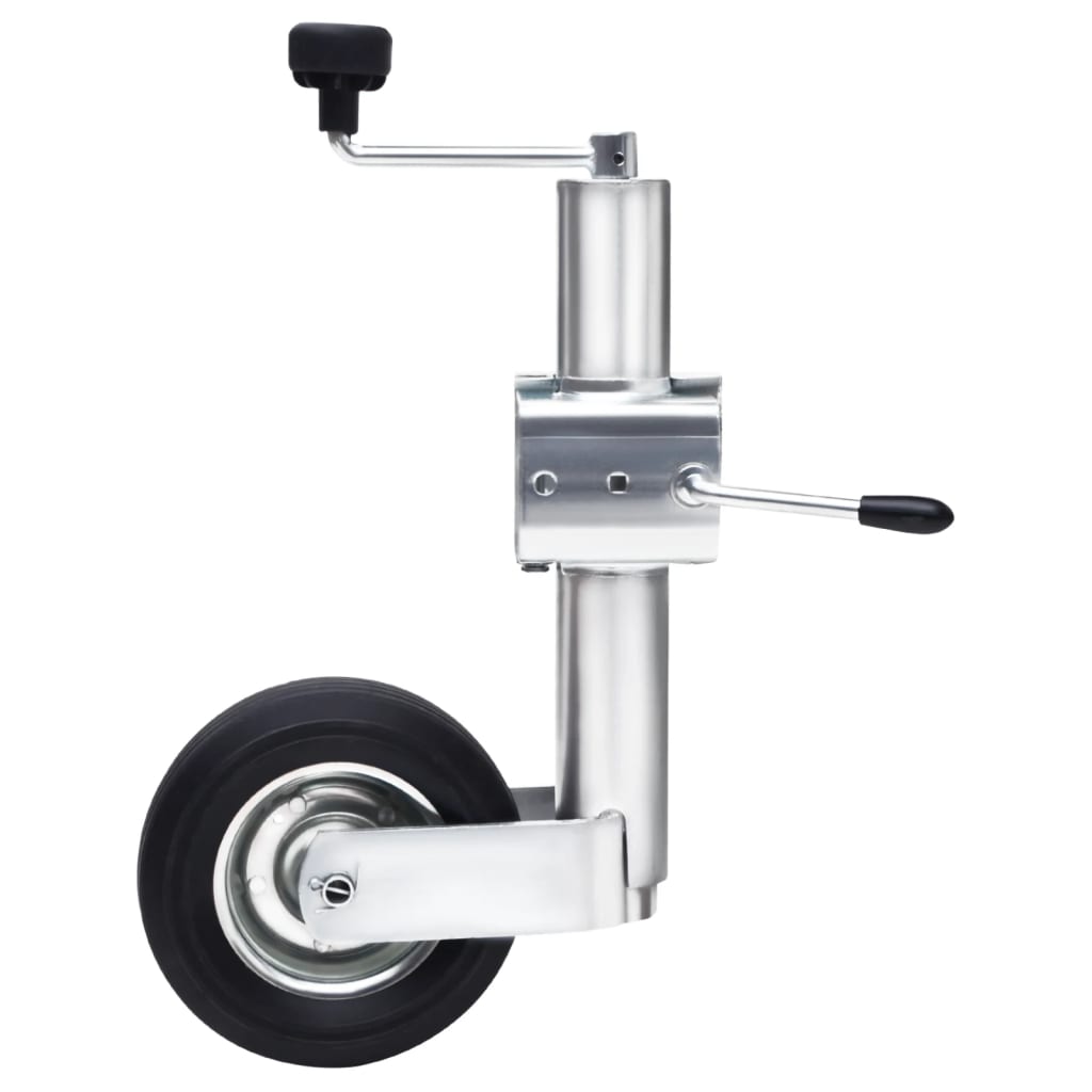 vidaXL Opěrné kolo pro přívěs s dělenou svorkou 60 mm pozinkovaná ocel