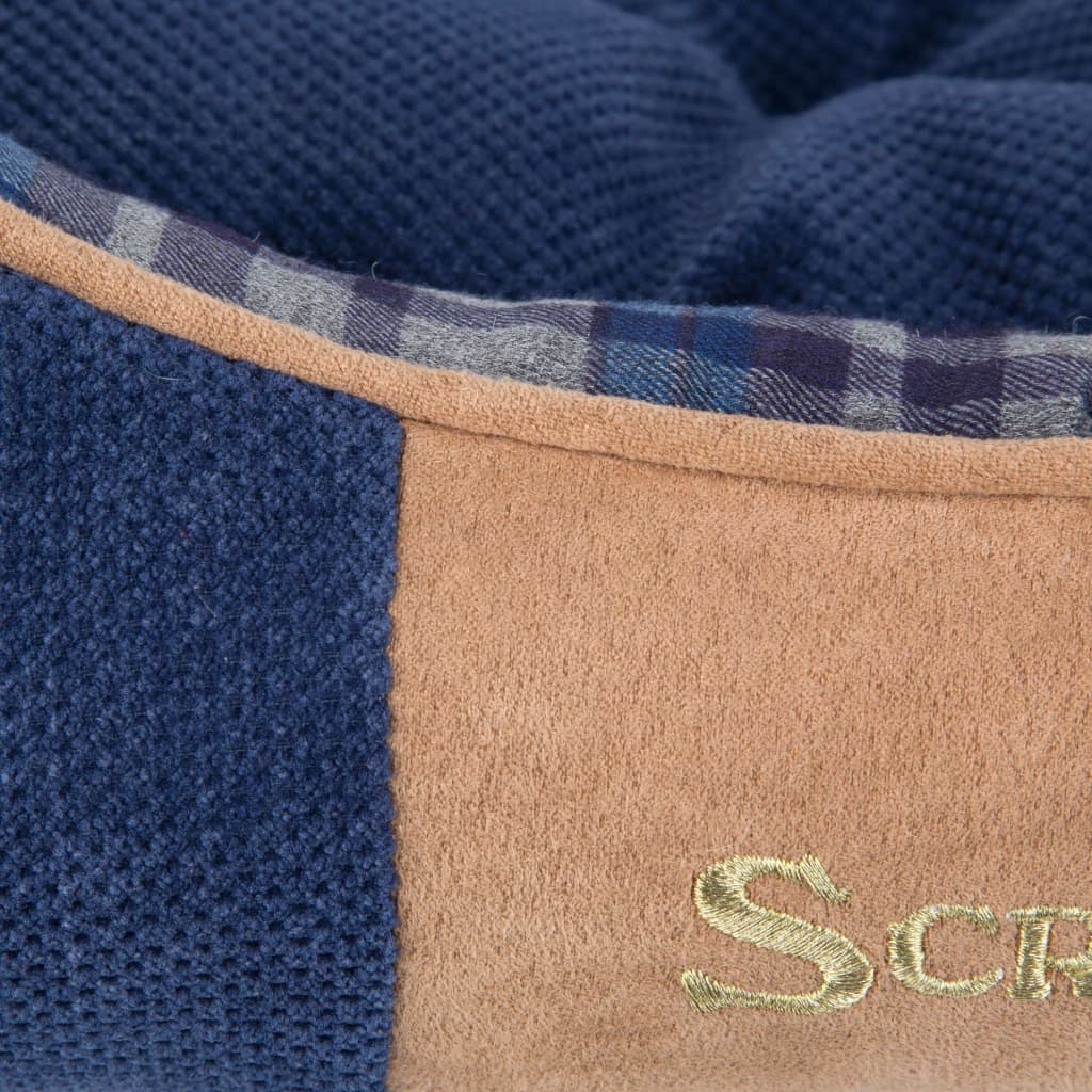 Scruffs Pelíšek Highland box bed modrý XL