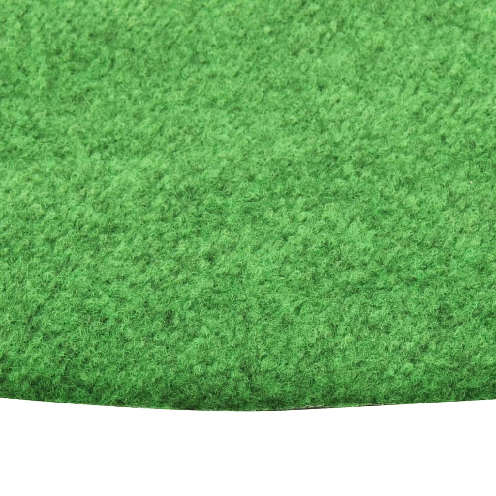 vidaXL Umělá tráva s nopky 95 cm zelená kulatá