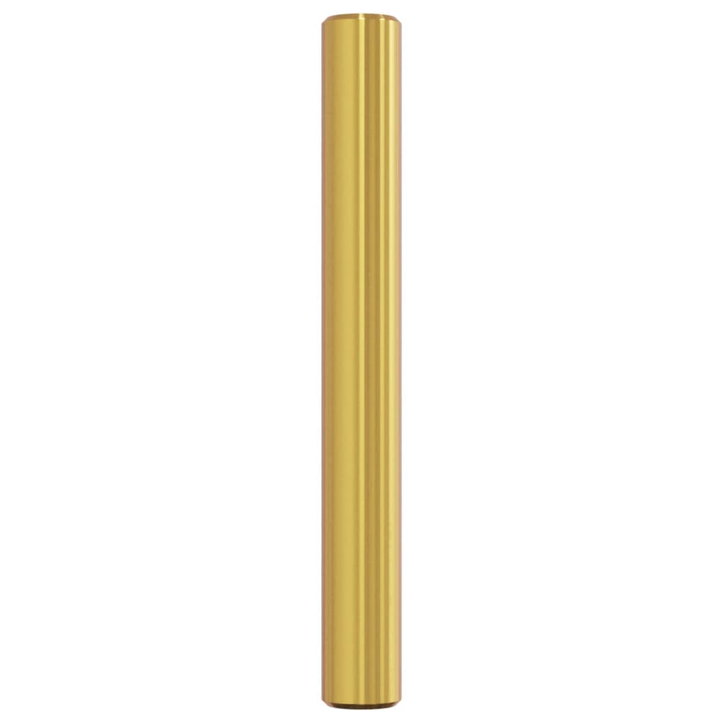 vidaXL Nábytkové úchytky 10 ks zlaté 64 mm nerezová ocel