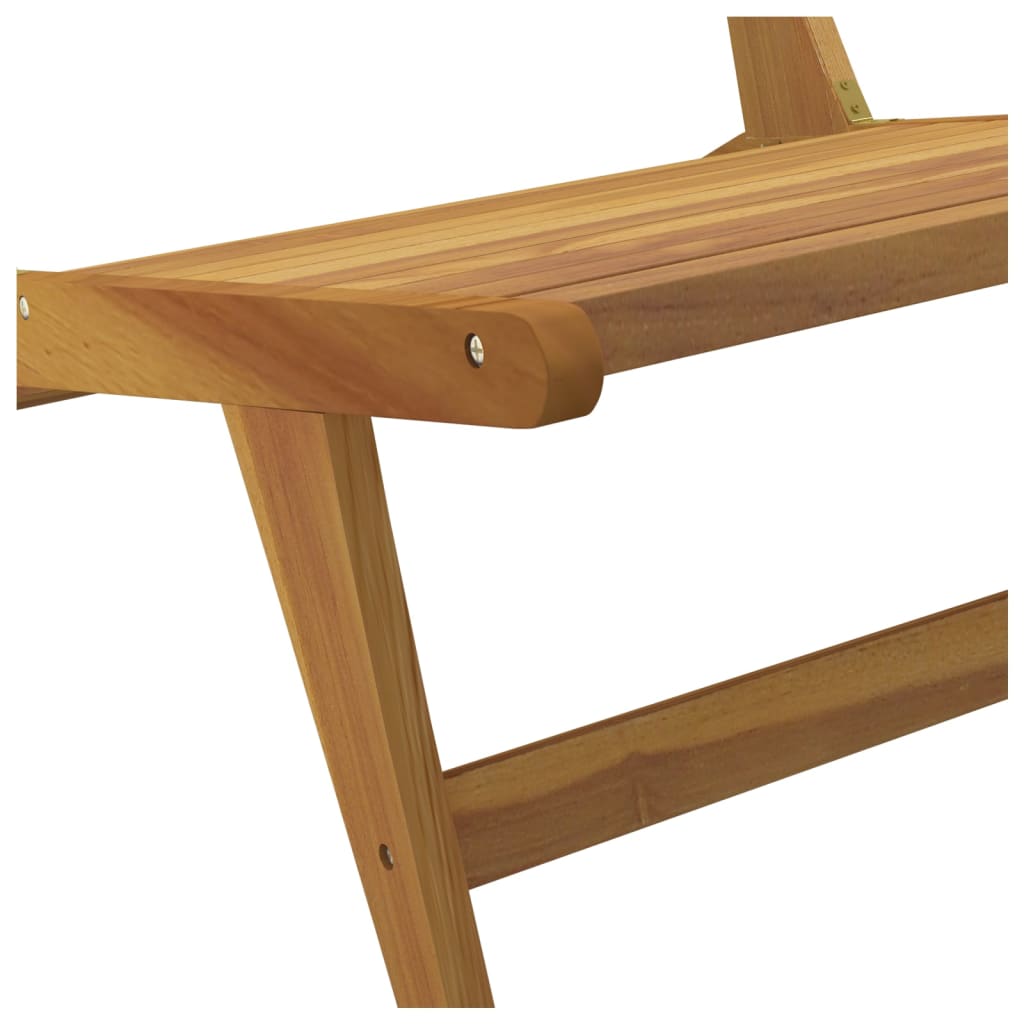 vidaXL Zahradní židle masivní teakové dřevo
